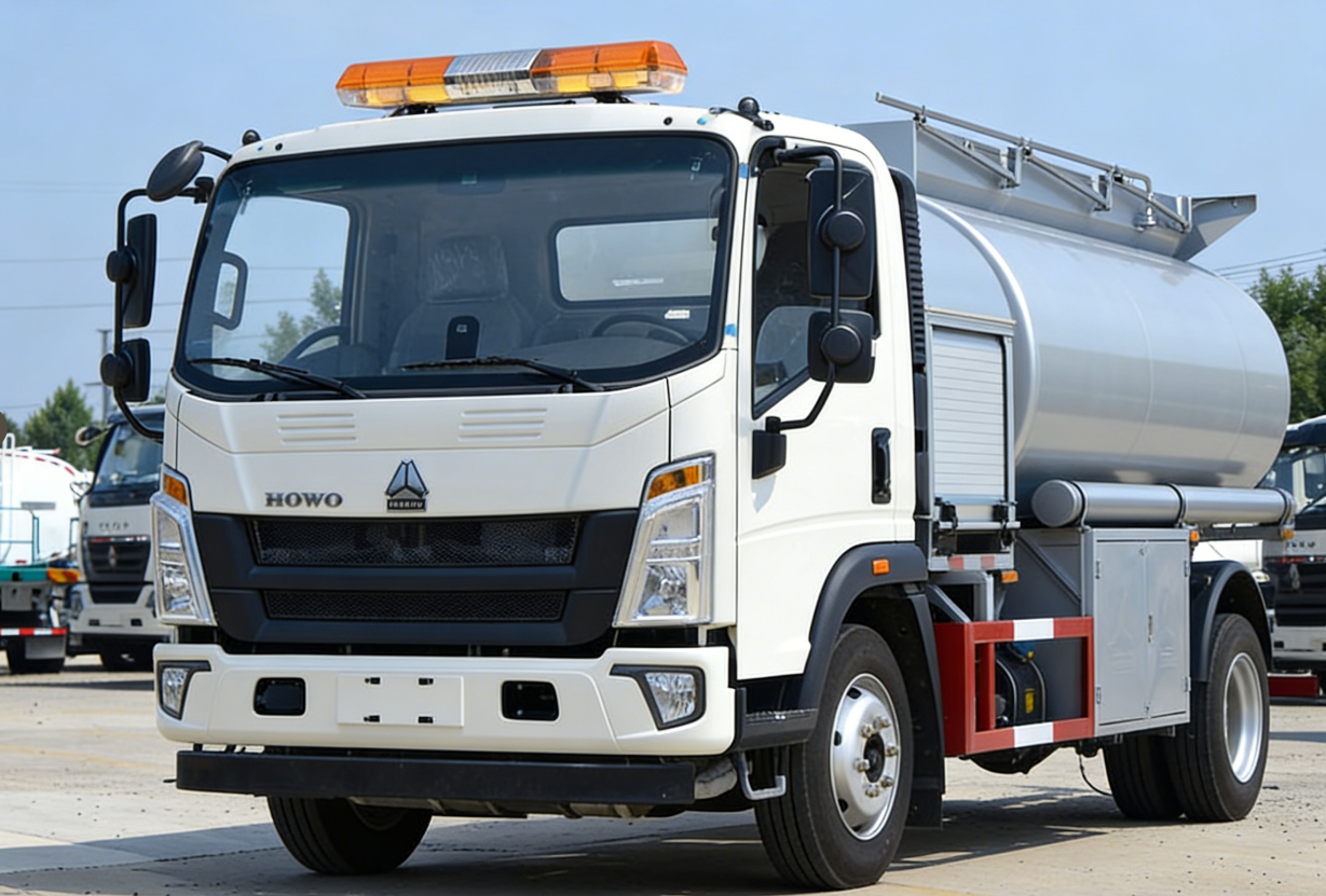 Camion-citerne pour carburant léger