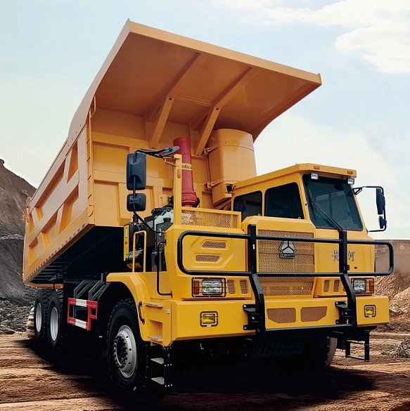 Camion minier de 120 tonnes