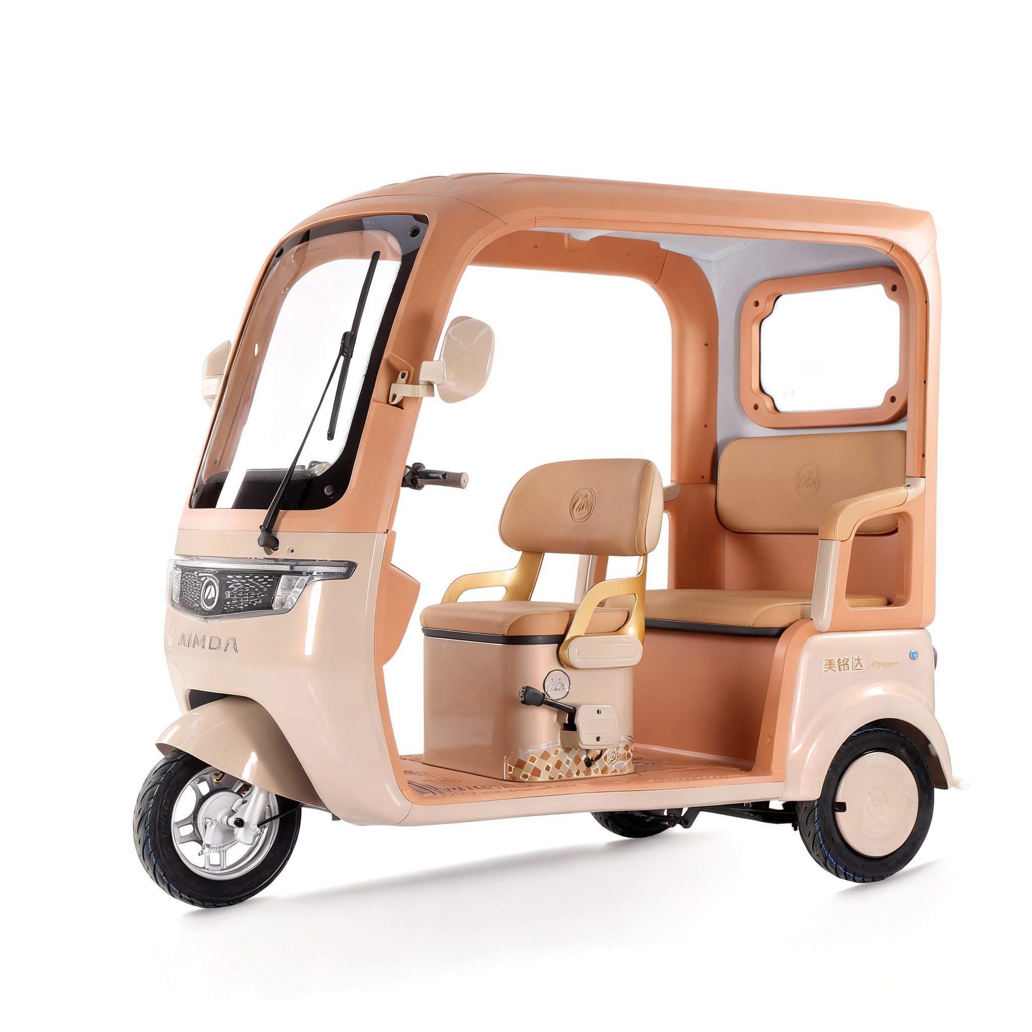 Electric Tricycle for Urban Leisure with Strong Endurance and a Large Space for Carrying Passengers. Electric Tricycle for Urban Leisure with Strong Endurance and a Large Space for Carrying Passengers.