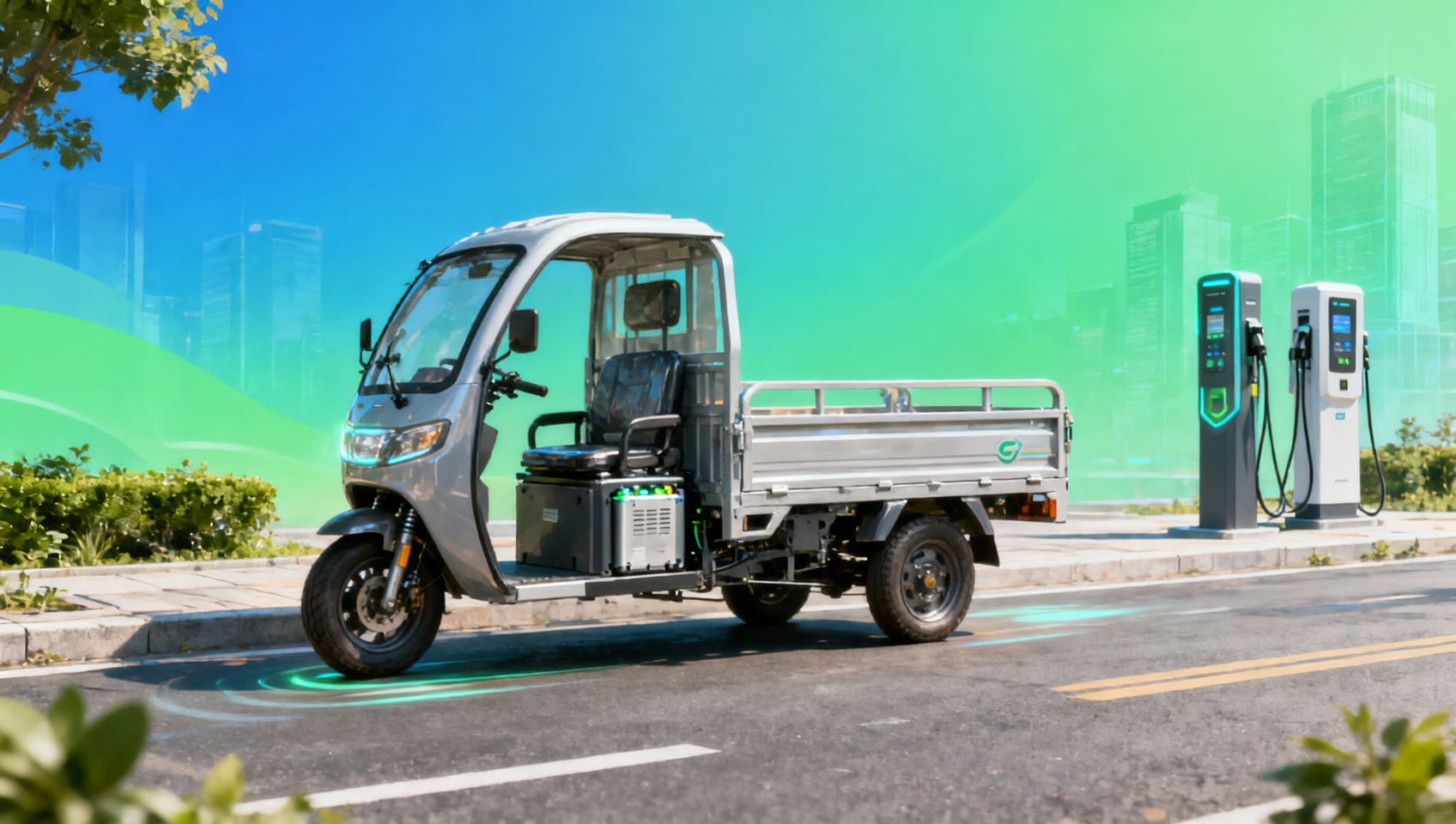 How Far Can an Urban Commuting Electric Tricycle Go?