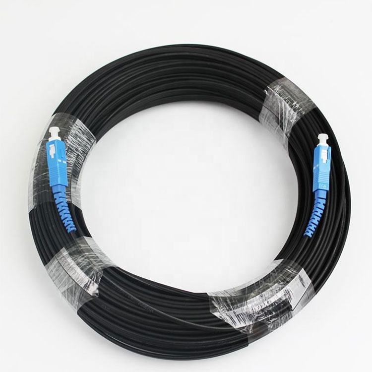 LF001 Single Mode G.657A SC UPC to SC UPC FTTH Drop Cable Fiber Patch Cord
