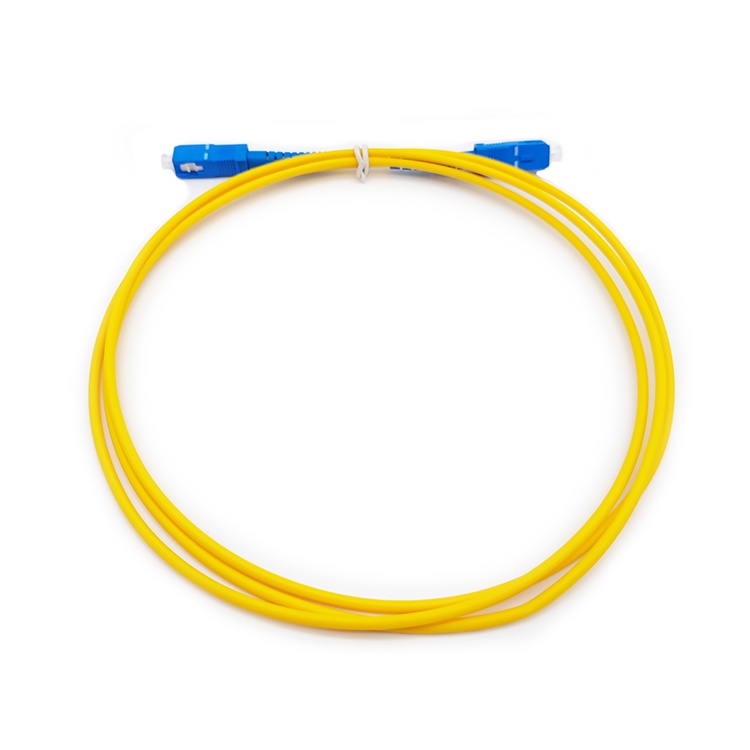 LF-002-Simplex SC Fiber Optic Patch Cord G657A2 G652D SC/UPC SC/APC 2.0mm 3.0mm LSZH PVC Single Mode Jumper