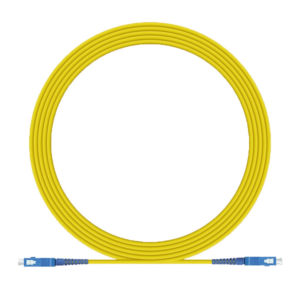 LF-002-Simplex SC Fiber Optic Patch Cord G657A2 G652D SC/UPC SC/APC 2.0mm 3.0mm LSZH PVC Single Mode Jumper