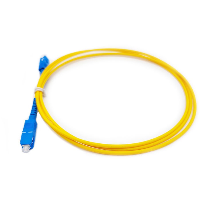 LF-002-Simplex SC Fiber Optic Patch Cord G657A2 G652D SC/UPC SC/APC 2.0mm 3.0mm LSZH PVC Single Mode Jumper