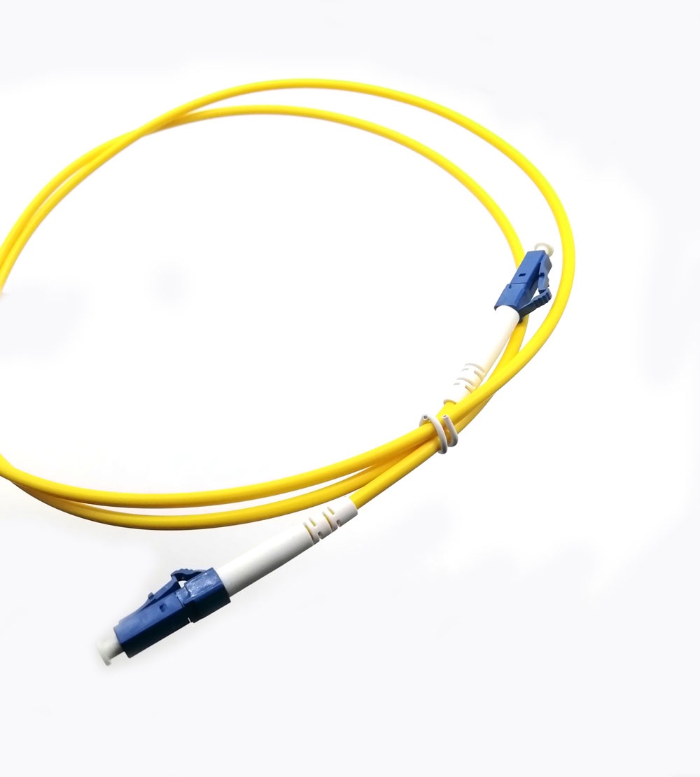 LF-004-High Quality Simplex LC Fiber Optic Patch Cord, G657A2/G652D Single Mode, LC/UPC/APC Connector, 2.0/3.0mm LSZH/PVC, 1m-10m Custom Length