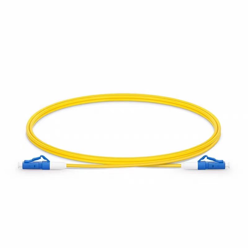 LF-004-High Quality Simplex LC Fiber Optic Patch Cord, G657A2/G652D Single Mode, LC/UPC/APC Connector, 2.0/3.0mm LSZH/PVC, 1m-10m Custom Length