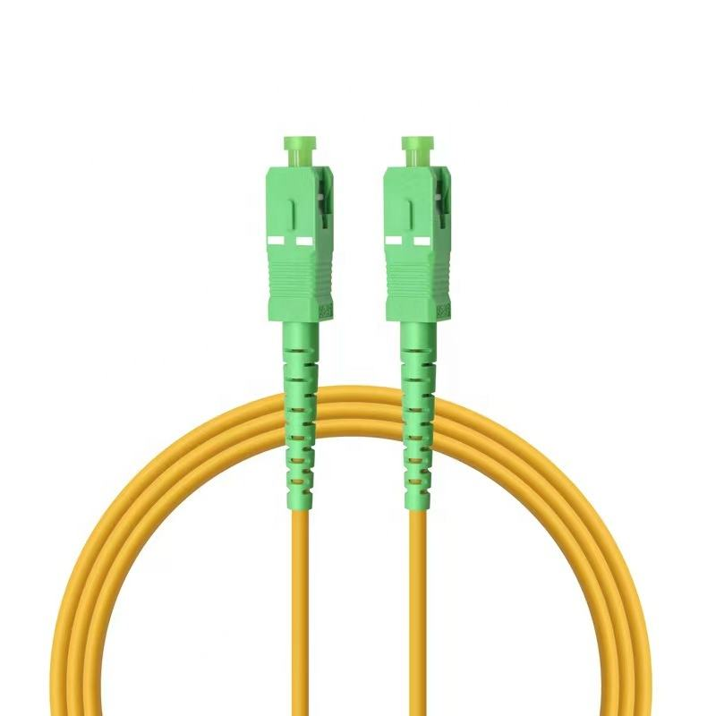 APC to LC fiber patch cord option for passive optical network sourcing