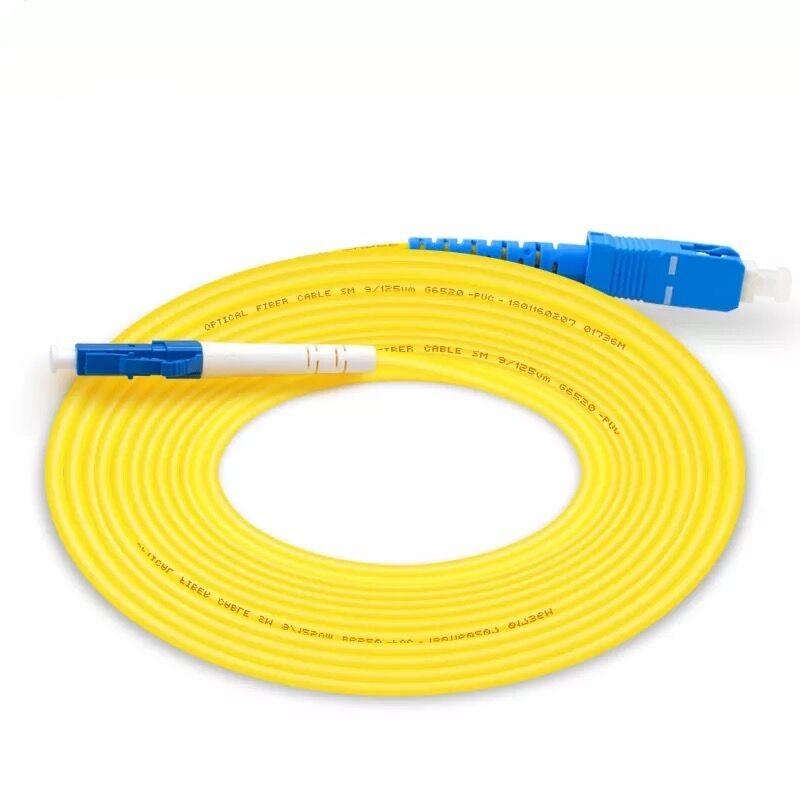 LF-007-High Quality Simplex SC-LC Fiber Optic Patch Cord, G657A2/G652D Single Mode, SC/UPC-LC/UPC Connector, 2.0/3.0mm LSZH/PVC, 1m-10m Custom Length