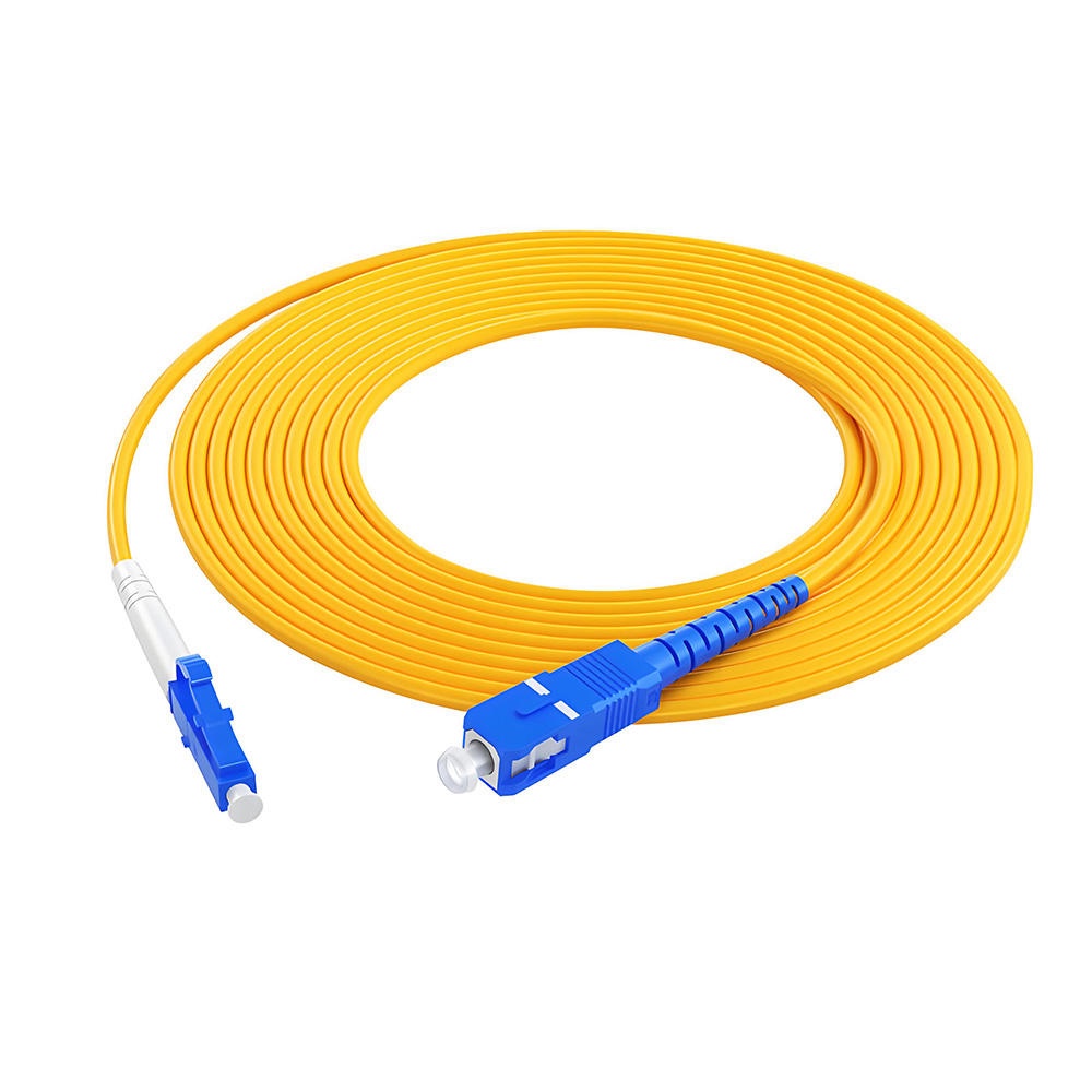 LF-007-High Quality Simplex SC-LC Fiber Optic Patch Cord, G657A2/G652D Single Mode, SC/UPC-LC/UPC Connector, 2.0/3.0mm LSZH/PVC, 1m-10m Custom Length