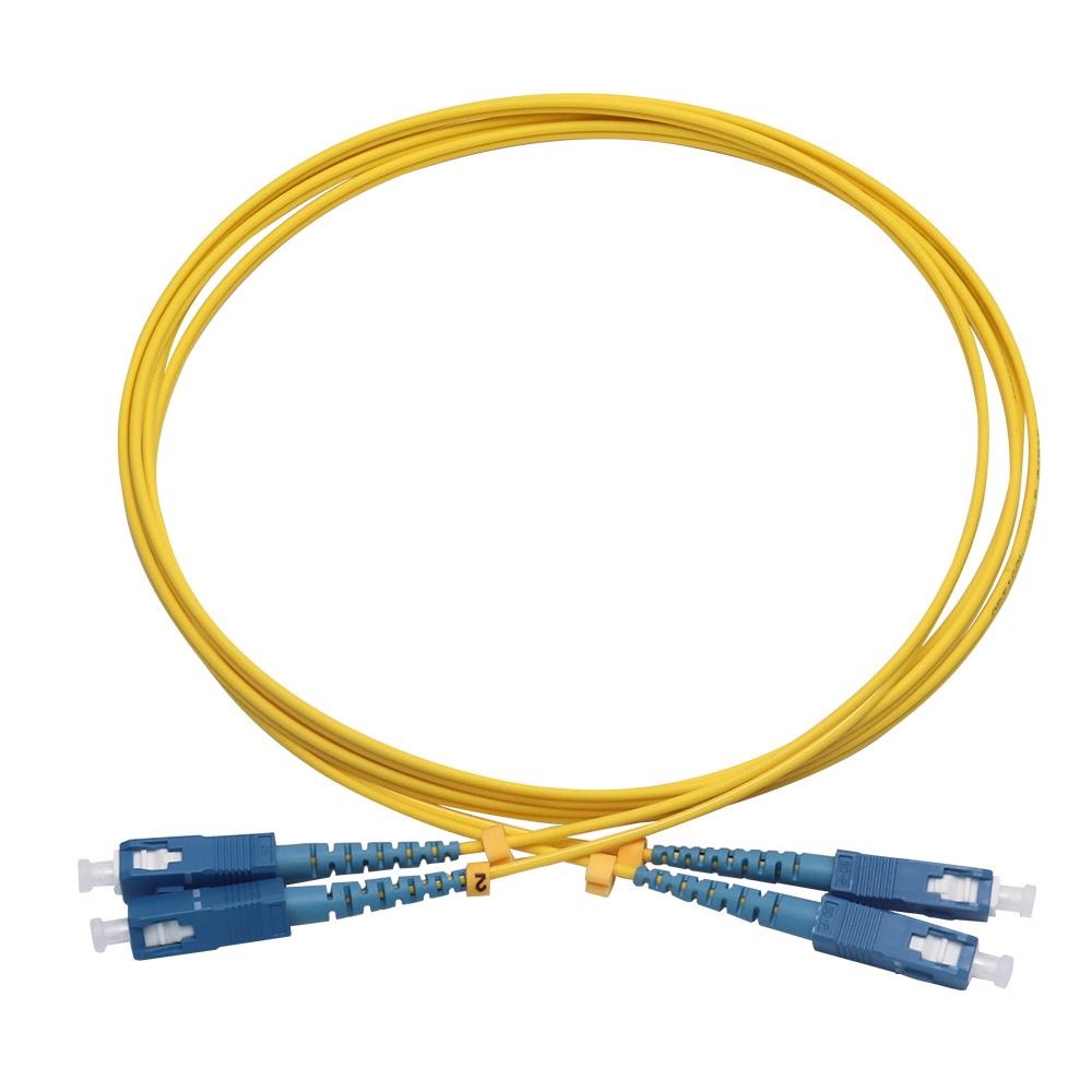 LF002 Single-mode Fiber Optic Patch Cord Simplex Duplex SC/FC/LC G657A2 G652D 2.0mm 3.0mm LSZH PVC