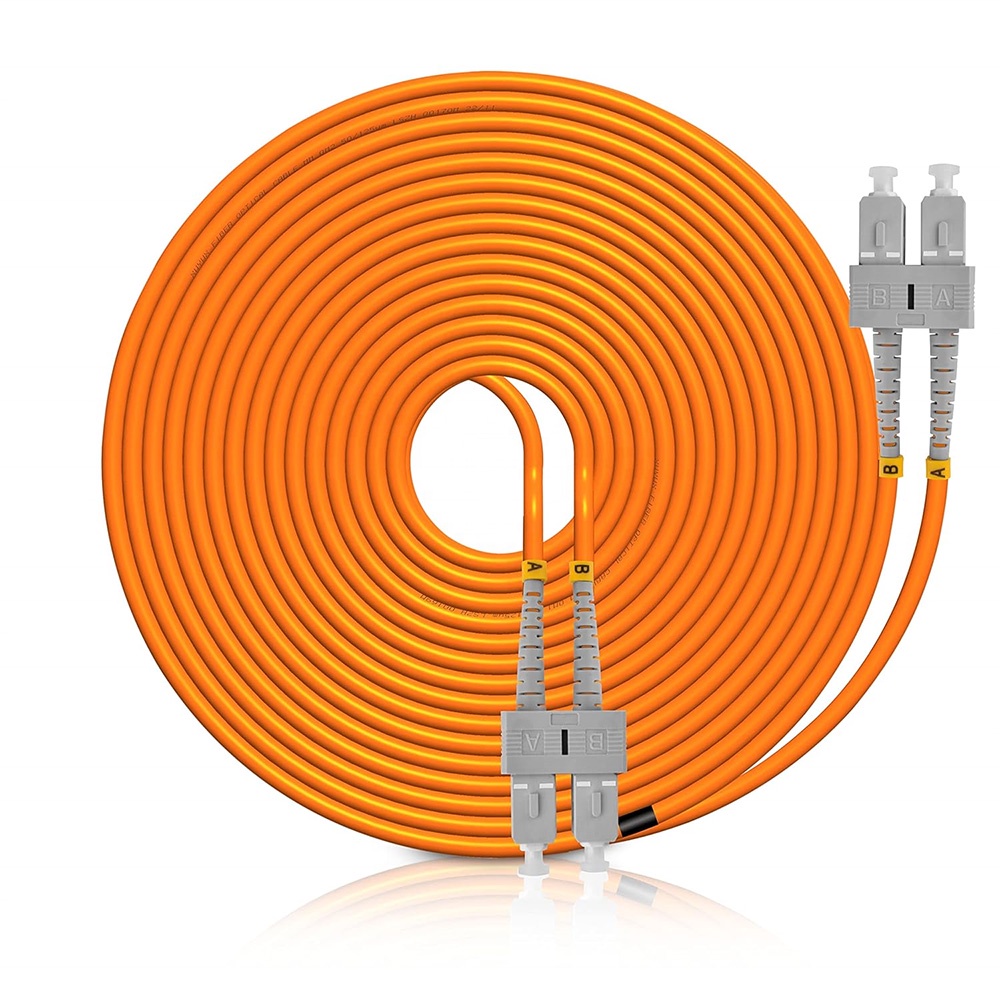 LF009 Multimode Fiber Patch Cords OM3 SC LC 50/125μm Low Insertion