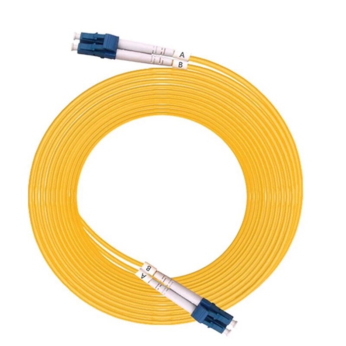 LF002 Single-mode Fiber Optic Patch Cord Simplex Duplex SC/FC/LC G657A2 G652D 2.0mm 3.0mm LSZH PVC