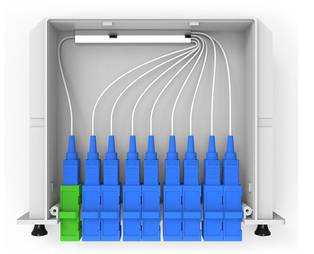 LF012 PLC PON Fiber Optic Splitter SC/LC/FC/ST for FTTH Solutions