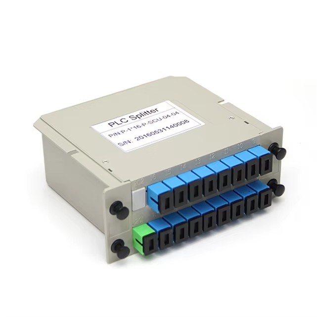 LF012 PLC PON Fiber Optic Splitter SC/LC/FC/ST for FTTH Solutions