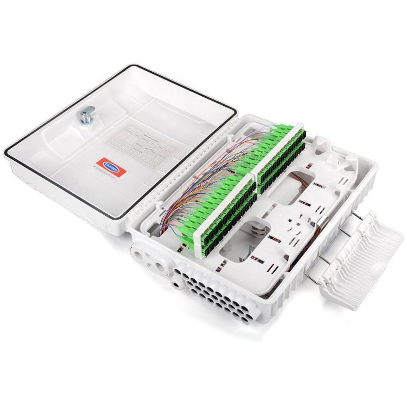 LF076 Waterproof ABS FTTH Fiber Optic Distribution Box  8/16/24/32 Core FDB Splitter Cabinet