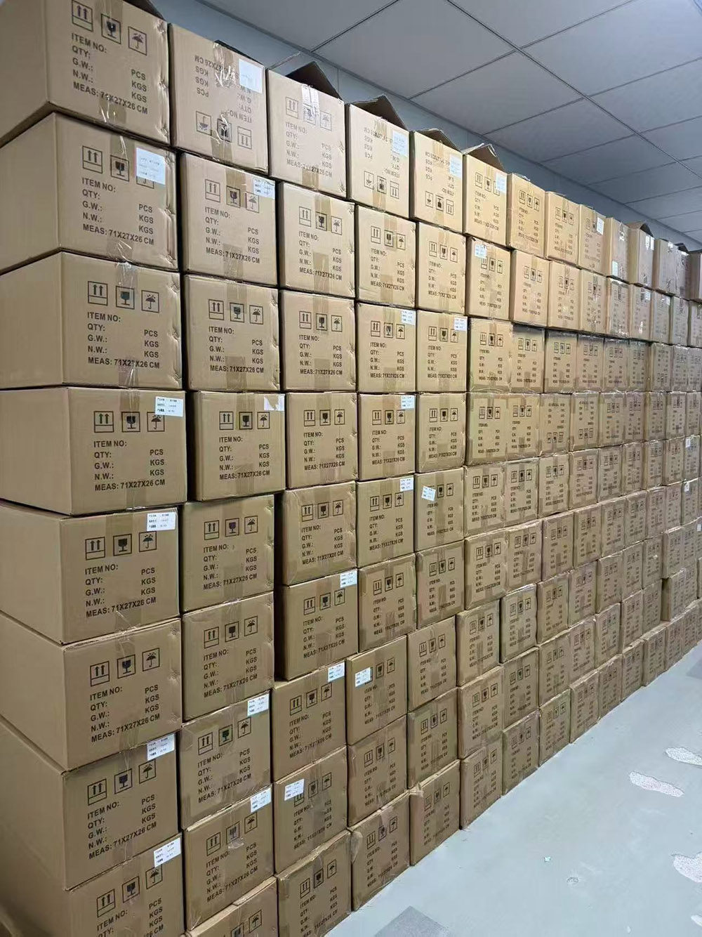 warehouse-shelf-stock-with-fiber-cord-cartons