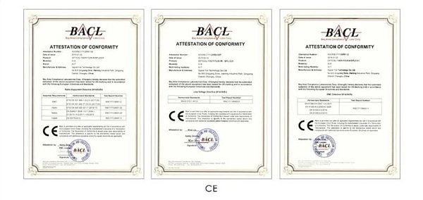 fiber-optic-products-ce-fcc-iso9001-rohs-certification-patents