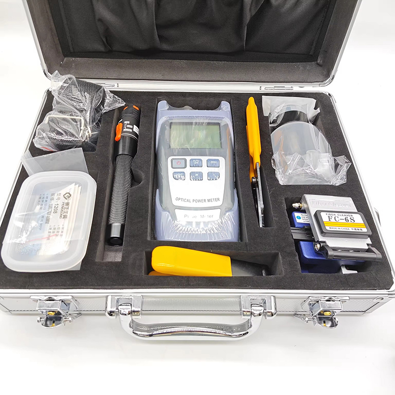 LF036 Metal Hard Case FTTH Fiber Optic Installation Tool Set