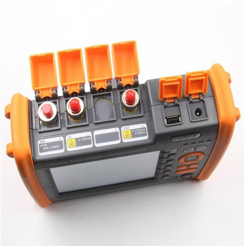 LF-069-Professional Telecom Grade OTDR Optical Time Domain Reflectometer for Long Haul Fiber Cable Testing