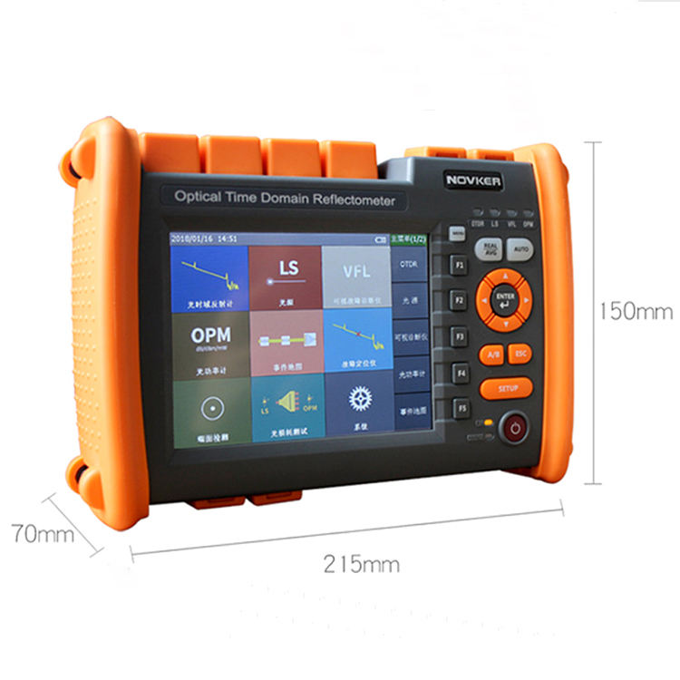 LF-069-Professional Telecom Grade OTDR Optical Time Domain Reflectometer for Long Haul Fiber Cable Testing