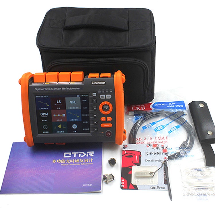 LF-069-Professional Telecom Grade OTDR Optical Time Domain Reflectometer for Long Haul Fiber Cable Testing