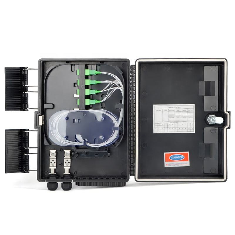 LF076 Waterproof ABS FTTH Fiber Optic Distribution Box  8/16/24/32 Core FDB Splitter Cabinet