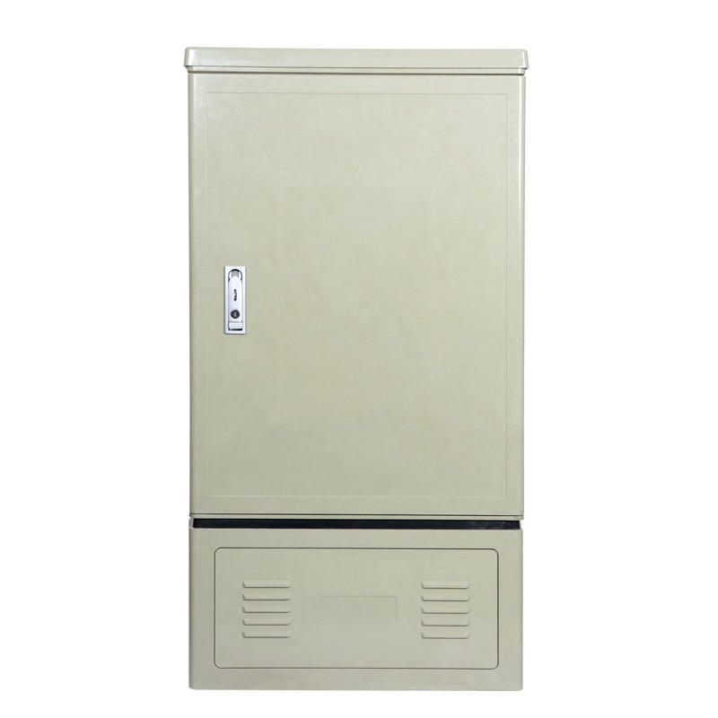 LF-086-Factory Custom SMC Outdoor Fiber Cabinet 96-1152 Core FTTH OCC Cabinet