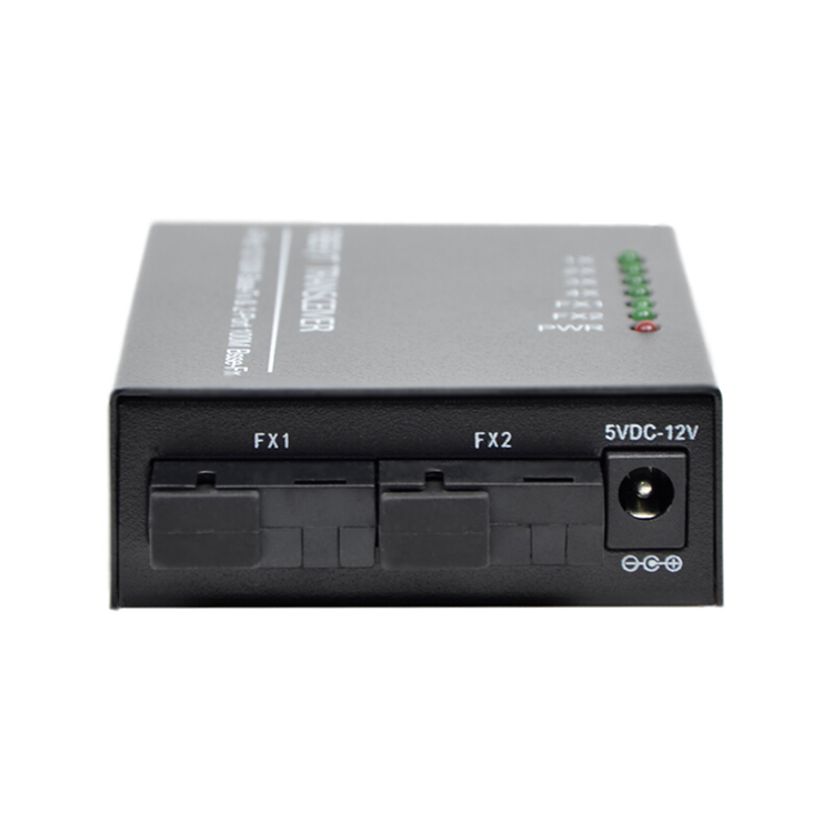 LF-093-Factory Wholesale 2 Fiber 4 Port RJ45 Gigabit Fiber Ethernet Switch OEM Logo