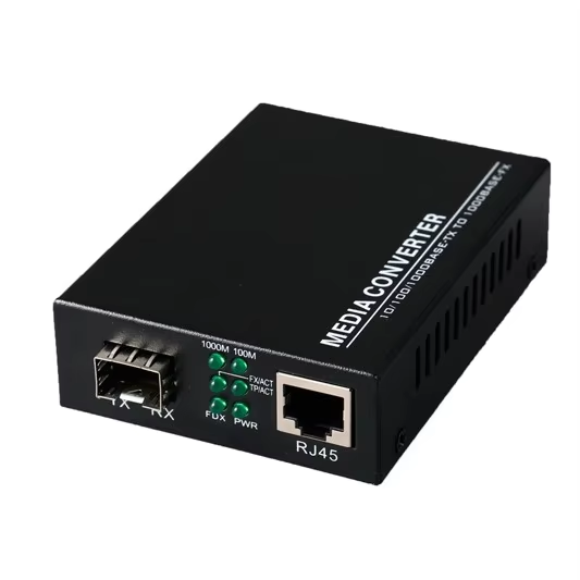 LF091 Fiber Media Converter Series 10/100/1000M Single/Multi-mode OEM logo