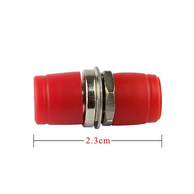 LF028 LC/SC/FC Fiber Optic Flange Connectors SingleMode Multimode Fiber Optic Coupler