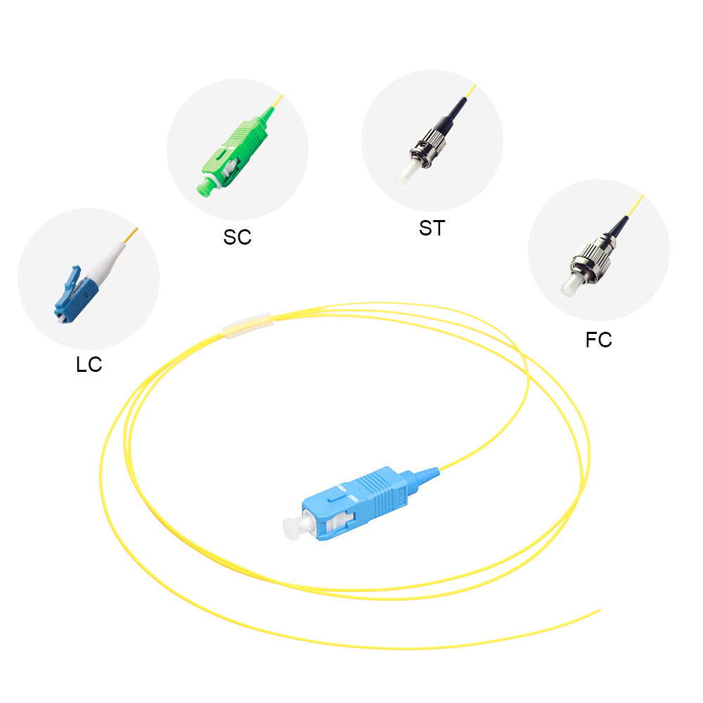 LF-031-SC UPC Fiber Optic Pigtail 0.9mm 1.5m G.652D Single Mode Optical Fiber Pigtail