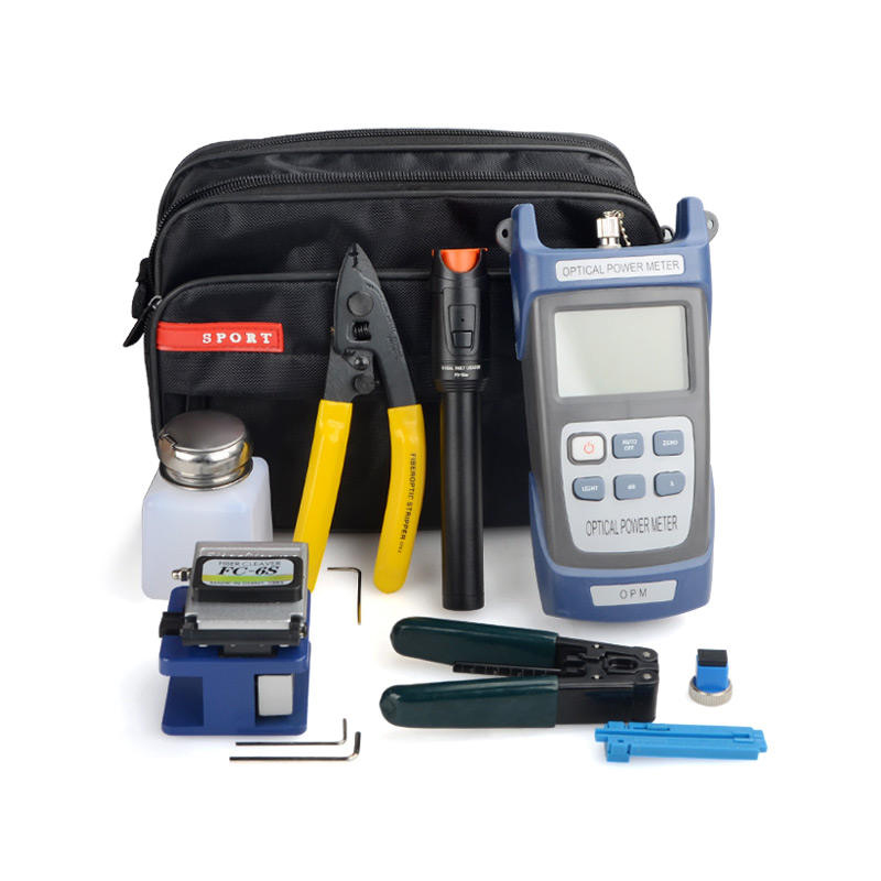 LF-035-Multi-function FTTH Fiber Assembly Tool Kit Optical Testing & Cold Connection Hand Tools