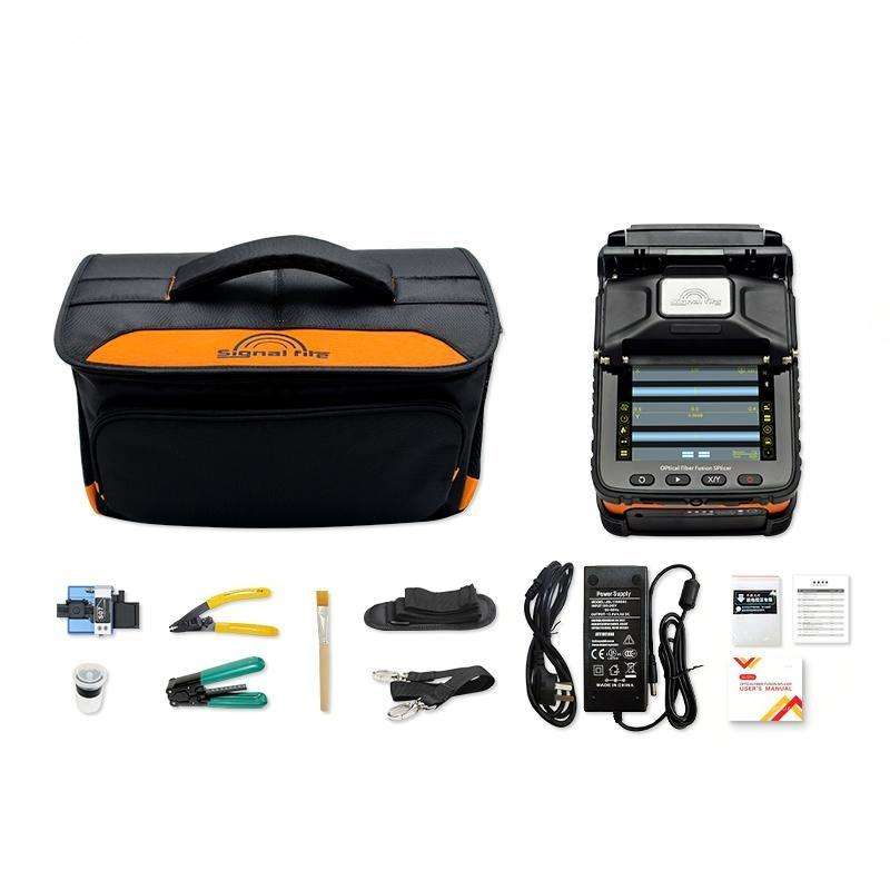 LF-037-Mini Handheld Fiber Optic Splicer Automatic Focus Optical Fiber Fusion Equipmen
