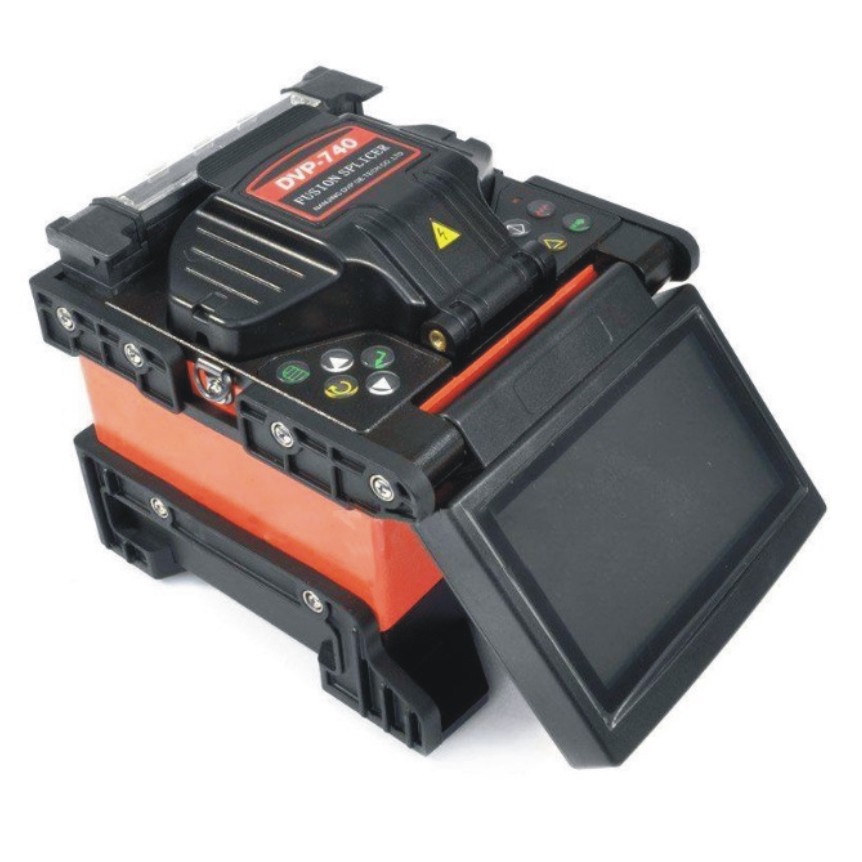 LF-044-Economical DVP740 Fiber Fusion Splicer FTTH Drop Cable Splicing Machine Low Price