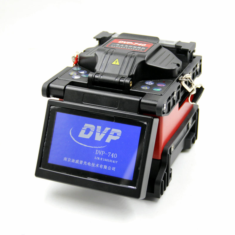 LF-044-Economical DVP740 Fiber Fusion Splicer FTTH Drop Cable Splicing Machine Low Price