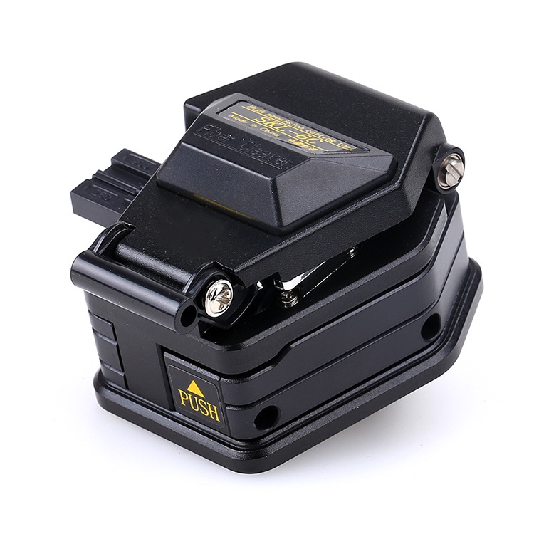 LF-047-High Precision Fiber Optic Cleaver Low Insertion Loss FTTH Optical Fiber Cutter for Cold Splicing