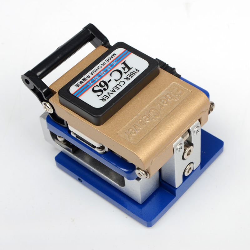 LF-049-Economical Fiber Optic Cleaver Cost-effective FTTH Cold Connection Fiber Cutting Tool FC6S