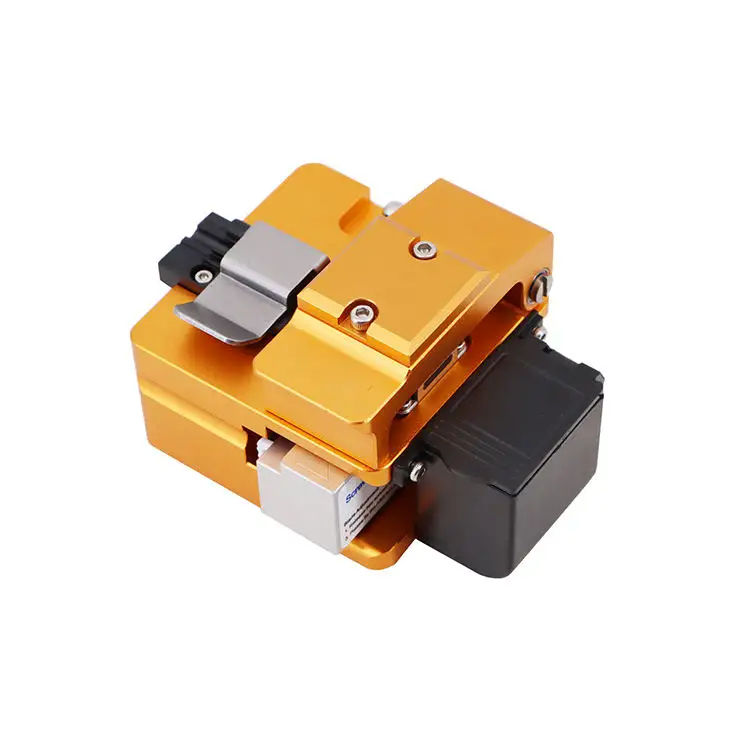 LF051 S09 Telecom Grade Low Cut Angle Fiber Optic Cleaver Precise Optical Fiber Splicing Cutting Tool