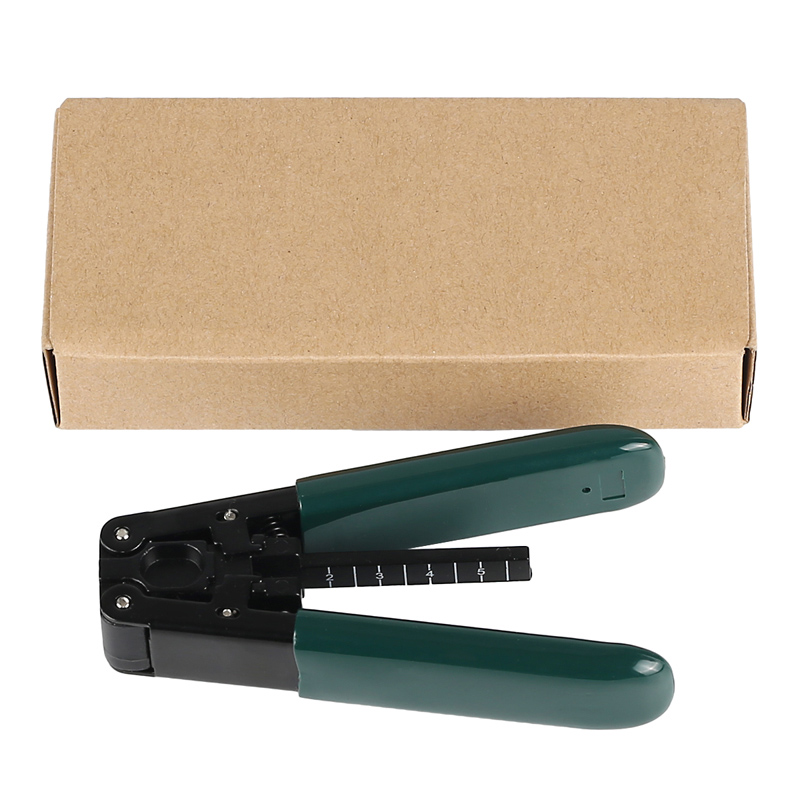 LF-053-FTTH Drop Cable Fiber Optic Stripper Outer Jacket Slitting Stripping Plier