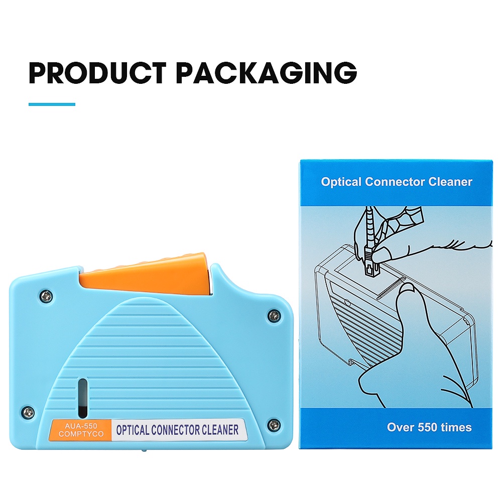 High-Efficiency Optical Fiber Cleaner for FC/SC/LC Connectors