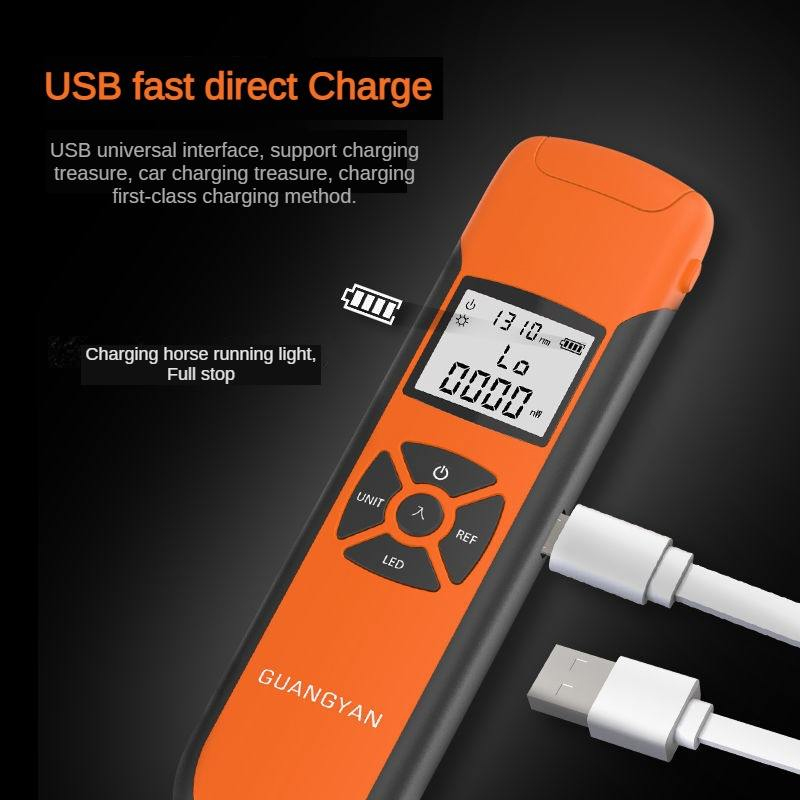 LF-060-High Precision  Optical Power Meter -70~+10dBm with VFL Fiber Optic Multimeter