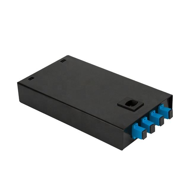 LF-080-4C Wall Mount Fiber Optic Terminal Box Cold Rolled Steel OTB Splicing Distribution Box