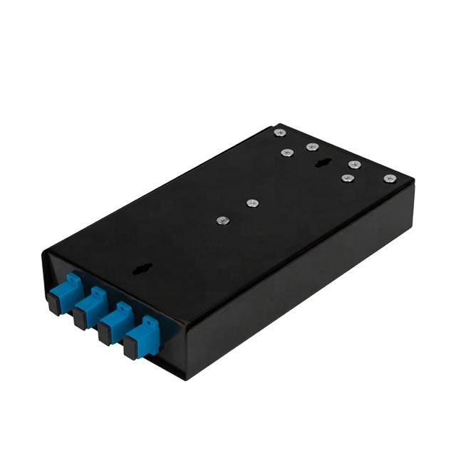 LF-080-4C Wall Mount Fiber Optic Terminal Box Cold Rolled Steel OTB Splicing Distribution Box