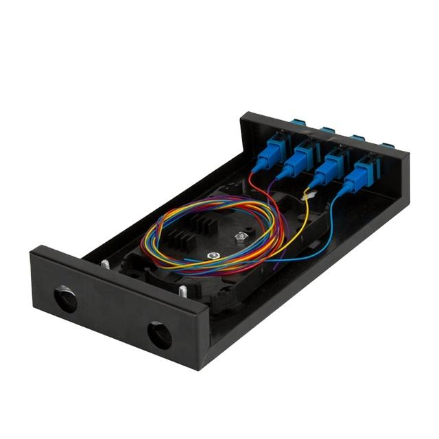 LF-080-4C Wall Mount Fiber Optic Terminal Box Cold Rolled Steel OTB Splicing Distribution Box