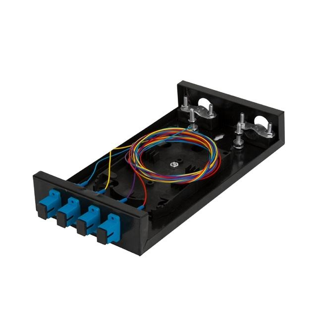 LF-080-4C Wall Mount Fiber Optic Terminal Box Cold Rolled Steel OTB Splicing Distribution Box