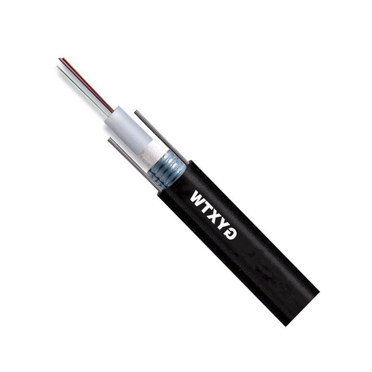 LF-088-Wholesale GYXTW 2-24 Core Armored Outdoor Fiber Optic Cable Manufacturer
