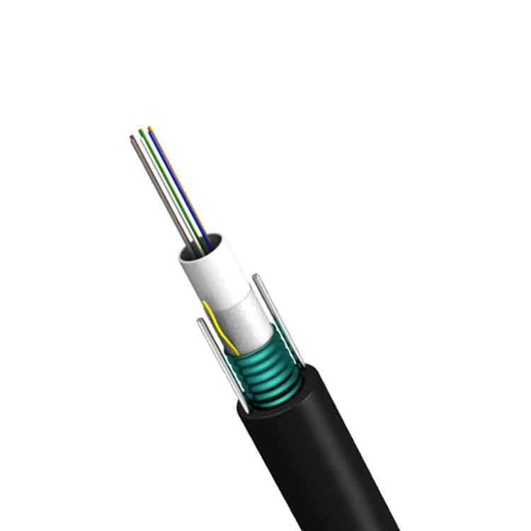 LF-088-Wholesale GYXTW 2-24 Core Armored Outdoor Fiber Optic Cable Manufacturer
