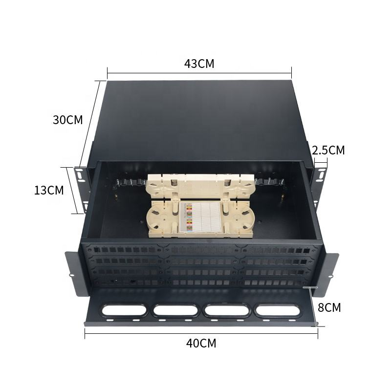 LF080 FTB Series Fiber Optic Terminal Box 4/8/12/24/96 Cores Fiber Patch Panel 