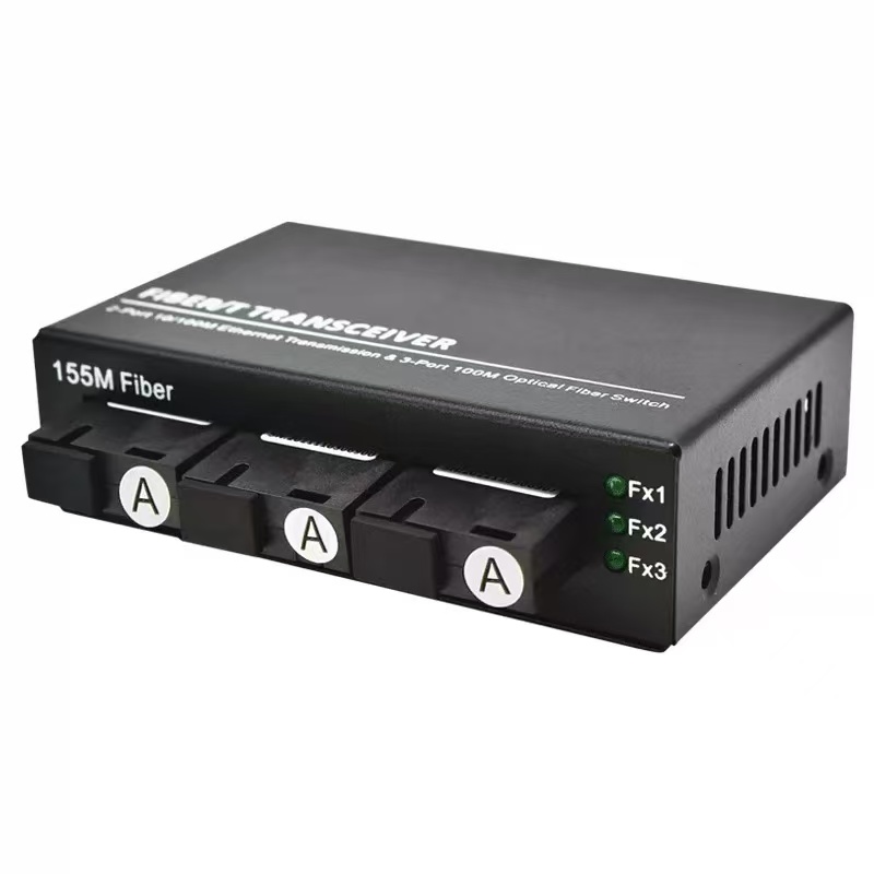 LF091 Fiber Media Converter Series 10/100/1000M Single/Multi-mode OEM logo