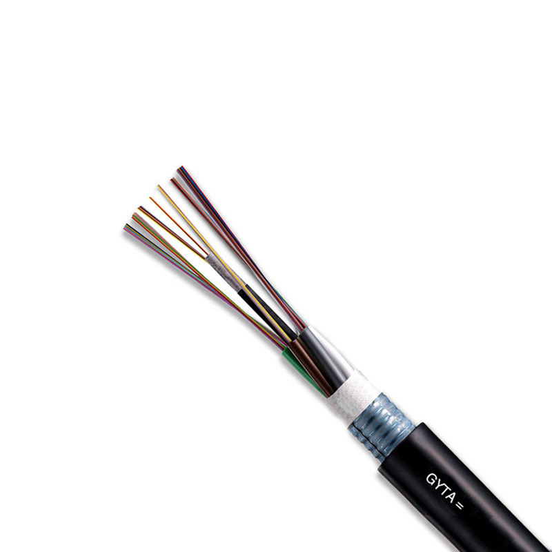 Outdoor GYTA fiber cable black PE jacket
